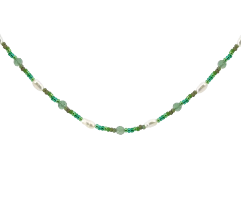 GRAV Verona Pearl Ásvány Ezüst 925 Nyaklánc