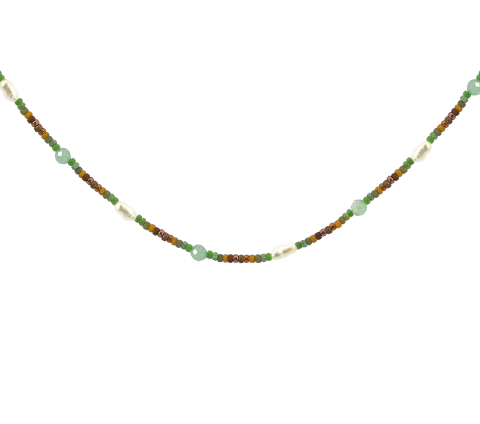 GRAV Verona Pearl Ásvány Ezüst 925 Nyaklánc