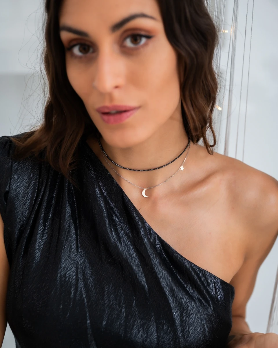 Grav Moon Ezüst 925 Nyaklánc