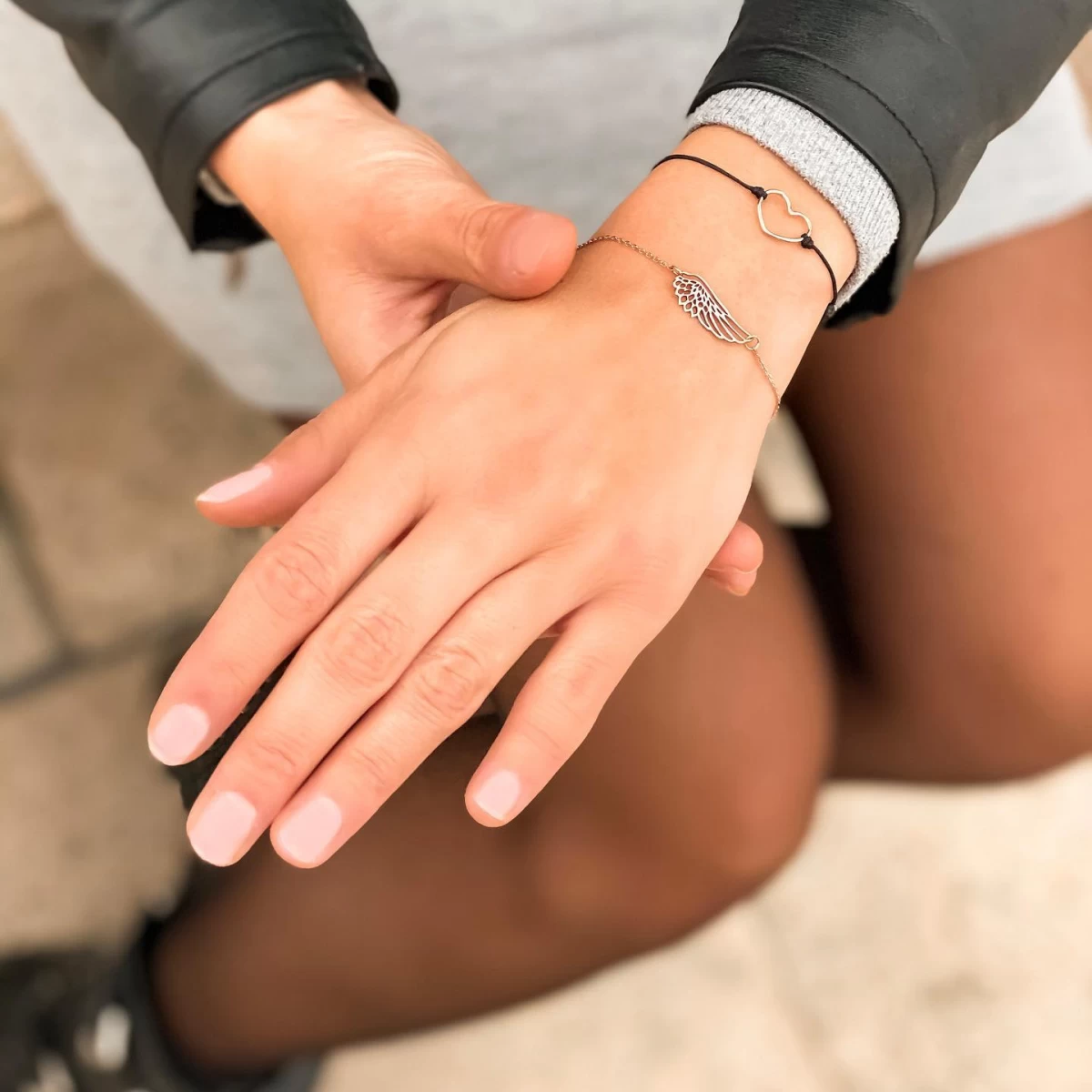 Grav Angel Wing Ezüst 925 Karkötő