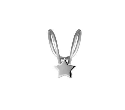 Grav Mina Ezüst 925 Fülgyűrű