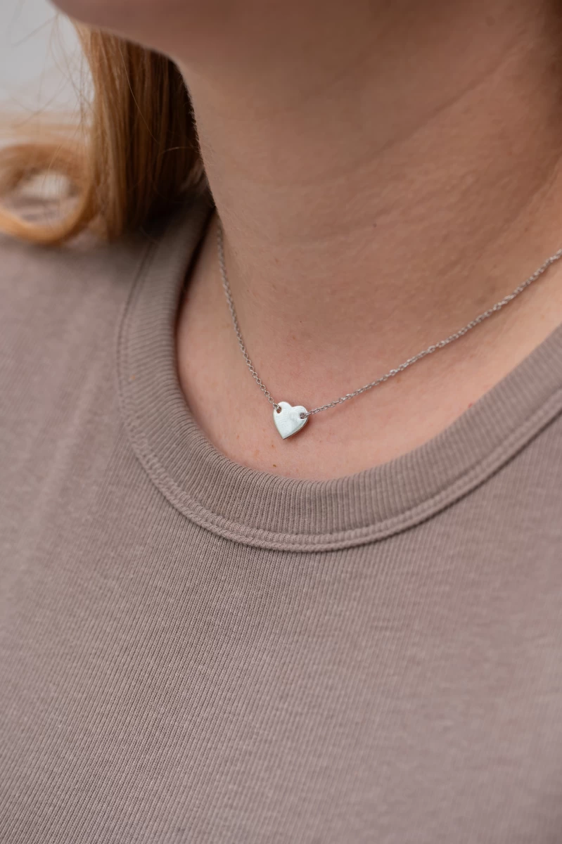 Grav Heart Ezüst 925 Nyaklánc