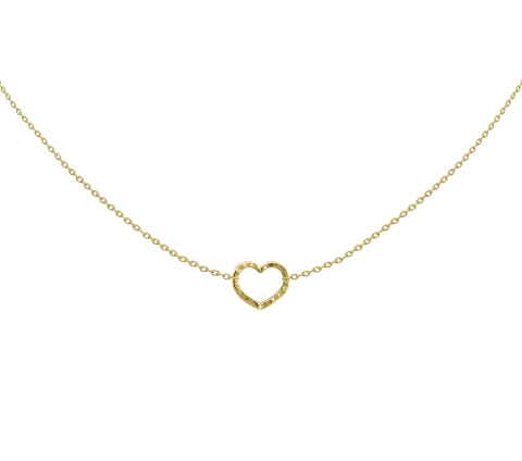 GRAV Quintessa Heart Arany 14K Nyaklánc