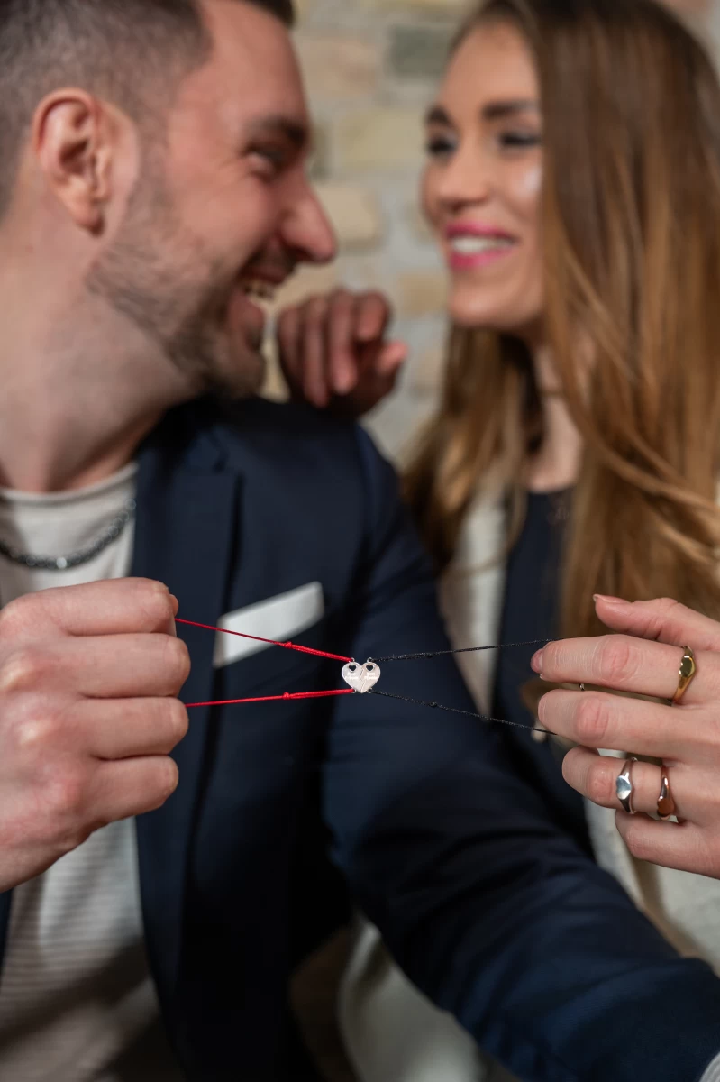 GRAV Best Friends Arany 14K Páros Karkötő