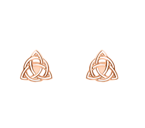 GRAV Triquetra Contour Arany 14K Fülbevaló