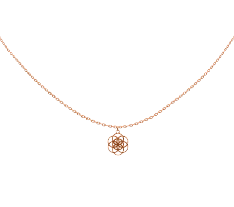 GRAV Seed of Life Arany 14K Nyaklánc