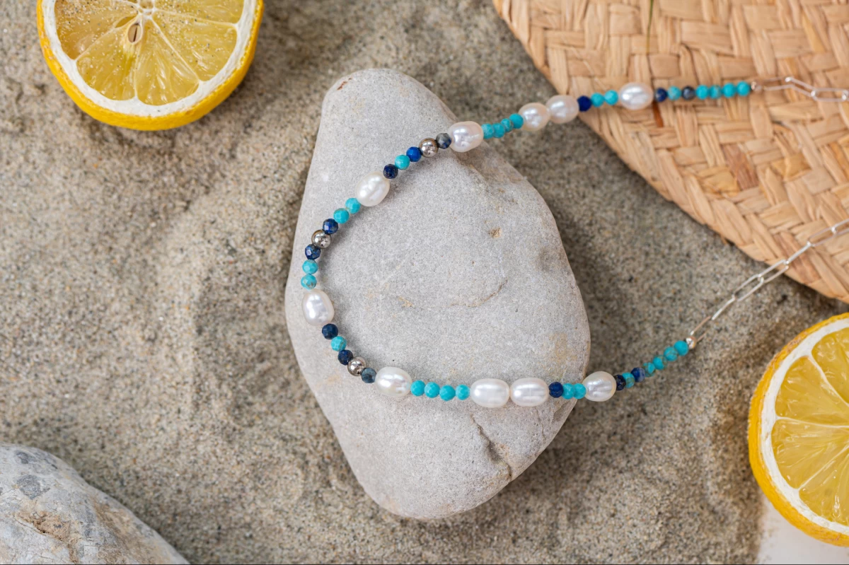 GRAV Zelda Mineral Ezüst 925 Nyaklánc