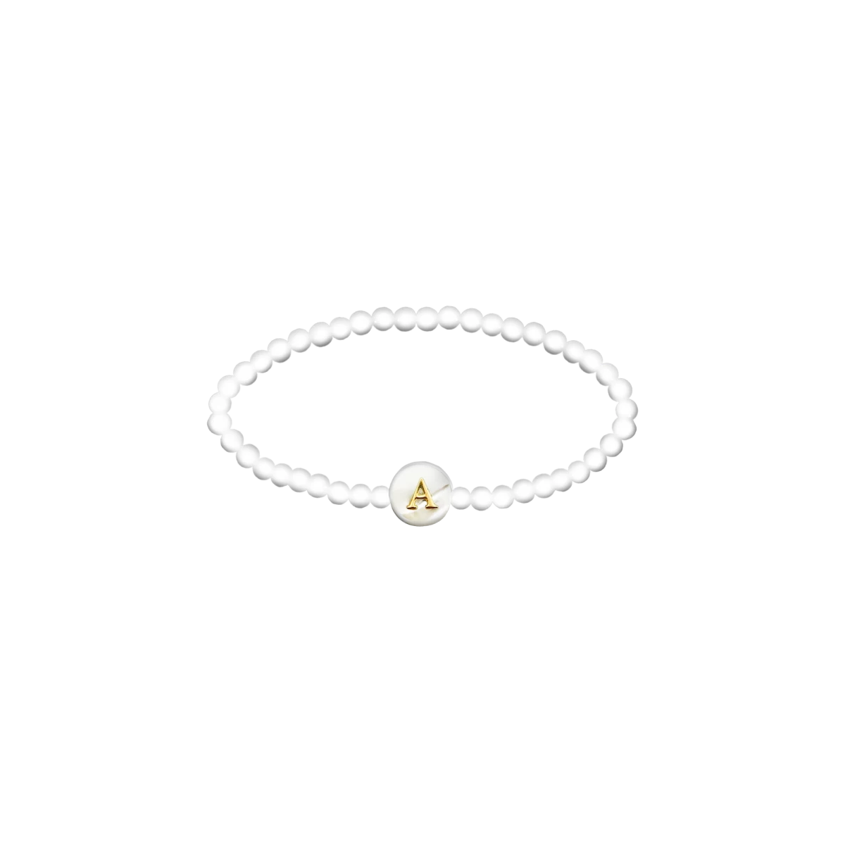 Kagylóhéj Betű Baby Karkötő 