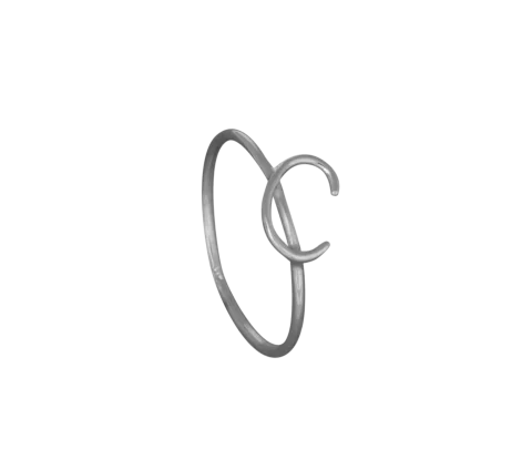 Grav Alphabet Ezüst 925 Gyűrű