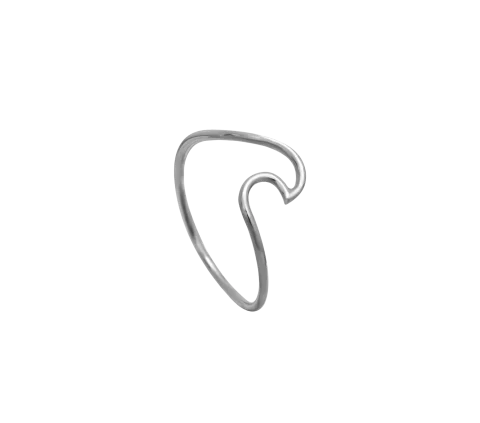 Grav Wave Ezüst 925 Gyűrű