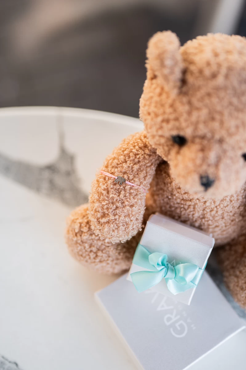 GRAV Baby Elephant Arany 14K Fonalas Karkötő