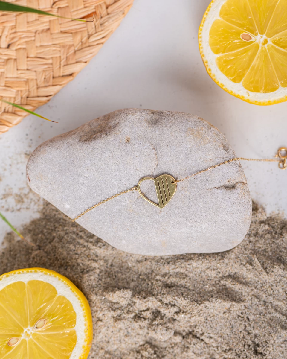 Grav Heart Ezüst Karkötő