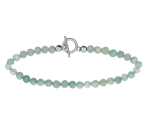 GRAV Rosaline Ezüst 925 Ásvány Karkötő