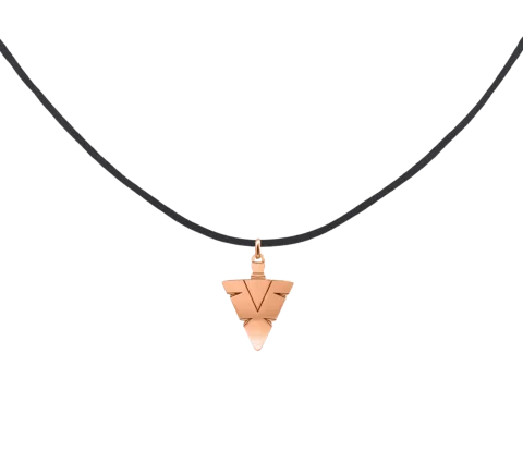 GRAV Men Arrow Arany 14K Nyaklánc