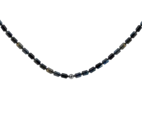 GRAV Jasper Lava Ásvány Nyaklánc