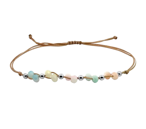 GRAV Macrame Candy Ezüst 925 Bokalánc