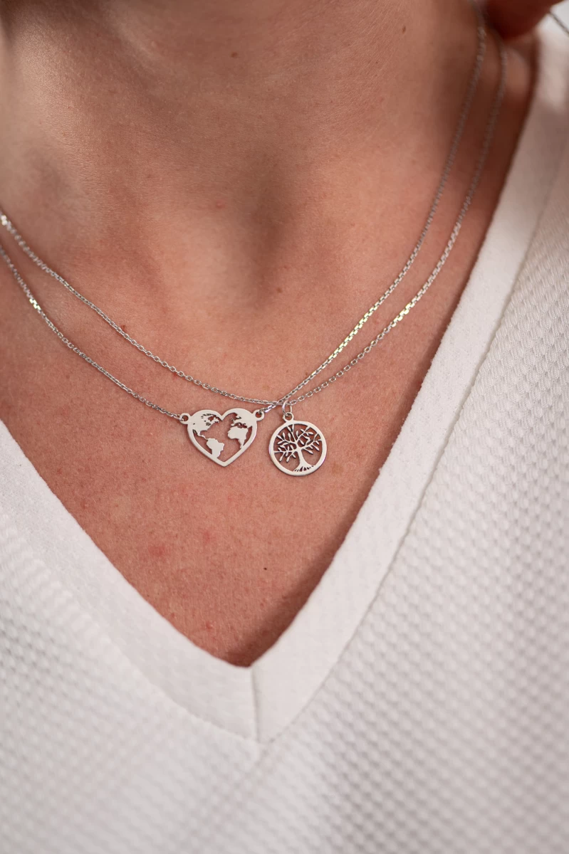 Grav Travel Love Ezüst 925 Nyaklánc